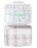 Wild Side Large See Through Bento Lunch Box- Aqua