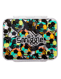 Wild Side Large See Through Bento Lunch Box - Dark Grey