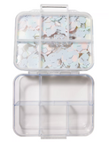 Wild Side Large See Through Bento Lunch Box - Dark Grey