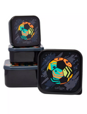 Wild Side 4 In 1 Nested Containers - Dark Grey