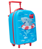 Over And Under Teeny Tiny Hardtop Trolley Bag - Mid Blue
