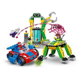 10783 Marvel Spider-Man at Doc Ock’s Lab Set with Mech and Car Toy - toylibrary.lk