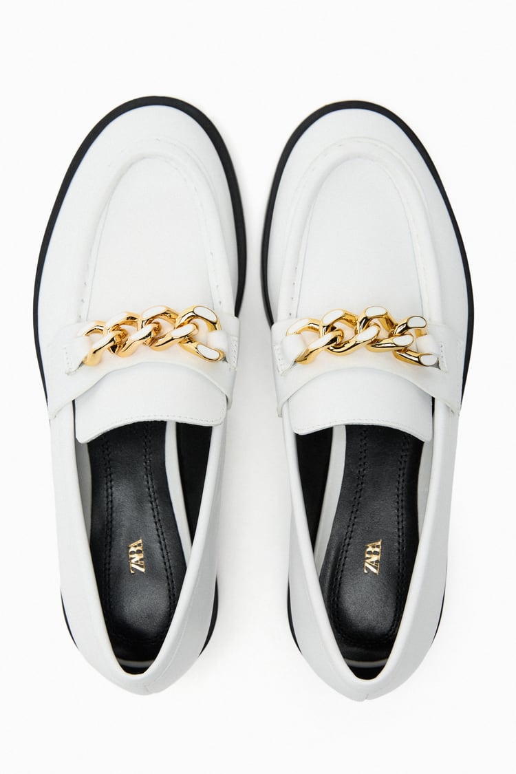 lipsy chain loafer