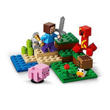 21177 Minecraft The Creeper Ambush Building Toy with Steve - toylibrary.lk