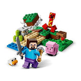 21177 Minecraft The Creeper Ambush Building Toy with Steve - toylibrary.lk