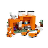 21178 Minecraft The Fox Lodge House, Animal Toys - toylibrary.lk