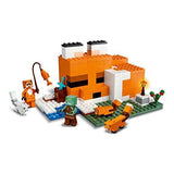 21178 Minecraft The Fox Lodge House, Animal Toys - toylibrary.lk