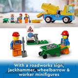 60325 City Great Vehicles Cement Mixer Truck Toy - toylibrary.lk