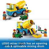 60325 City Great Vehicles Cement Mixer Truck Toy - toylibrary.lk