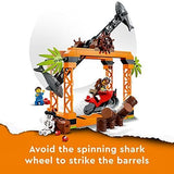 60342 City Stuntz The Shark Attack Stunt Challenge Adventure - toylibrary.lk