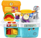 LeapFrog Scrub & Play Sink Toy, Kitchen Accessories for Pretend Play with Shape Sorting, Counting and Colours, Toddler Toys for Boys & Girls 2, 3, 4, 5 Year Olds - toylibrary.lk