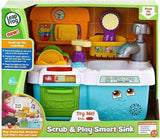 LeapFrog Scrub & Play Sink Toy, Kitchen Accessories for Pretend Play with Shape Sorting, Counting and Colours, Toddler Toys for Boys & Girls 2, 3, 4, 5 Year Olds - toylibrary.lk
