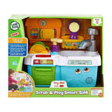 LeapFrog Scrub & Play Sink Toy, Kitchen Accessories for Pretend Play with Shape Sorting, Counting and Colours, Toddler Toys for Boys & Girls 2, 3, 4, 5 Year Olds - toylibrary.lk