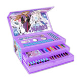 Frozen Kids Girls 44 Pieces Colouring Case - toylibrary.lk