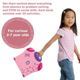 LeapFrog LeapStart Electronic Book, Educational and Interactive Playbook Toy for Toddler and Pre School Boys & Girls 2, 3, 4, 5, 6, 7 Year Olds, Pink,4.59 x 28 x 27 cm - toylibrary.lk