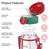 Kids Water Drinking Bottle,BPA Free Leak Proof 500ml Drinking Bottle - toylibrary.lk