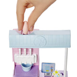 Barbie Ice Cream Shop Playset with 12 in Blonde Doll, Ice Cream Shop - toylibrary.lk