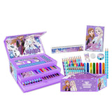 Frozen Kids Girls 44 Pieces Colouring Case - toylibrary.lk