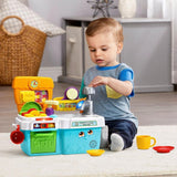 LeapFrog Scrub & Play Sink Toy, Kitchen Accessories for Pretend Play with Shape Sorting, Counting and Colours, Toddler Toys for Boys & Girls 2, 3, 4, 5 Year Olds - toylibrary.lk