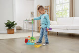 LeapFrog Clean Sweep Mop & Bucket | Interactive Pretend Play Set with Sound & Music | Suitable for Boys & Girls 2-5 Years - toylibrary.lk