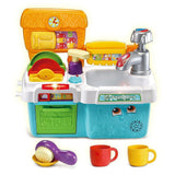 LeapFrog Scrub & Play Sink Toy, Kitchen Accessories for Pretend Play with Shape Sorting, Counting and Colours, Toddler Toys for Boys & Girls 2, 3, 4, 5 Year Olds - toylibrary.lk