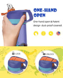 Kids Water Bottle with Straw, BPA Free Leak Proof 450ml Drinking Bottle - toylibrary.lk