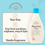 AVEENO Baby Daily Care 2-in-1 Shampoo & Conditioner 250 ml - toylibrary.lk