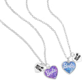 Barbie Best Friends Heart Necklace Set, Pink - toylibrary.lk