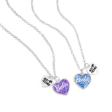 Barbie Best Friends Heart Necklace Set, Pink - toylibrary.lk