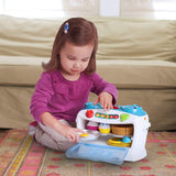 LeapFrog 80-19289E Loving Pretend Play Toy, Counting and Plastic Food Baby Musical Lovin' Oven-The Perfect Recipe for Number Learning Fun, Blue,5.31 x 14.88 x 9 inches - toylibrary.lk