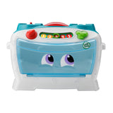 LeapFrog 80-19289E Loving Pretend Play Toy, Counting and Plastic Food Baby Musical Lovin' Oven-The Perfect Recipe for Number Learning Fun, Blue,5.31 x 14.88 x 9 inches - toylibrary.lk