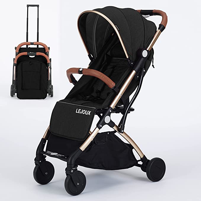 Lejoux™ Baby Pushchair Stroller– Lightweight Foldable Travel Buggy