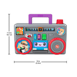 Laugh & Learn Busy Boombox - UK English Edition - toylibrary.lk