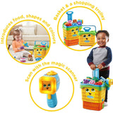 LeapFrog Count-Along Basket & Scanner, Roleplay Toy for Children, Interactive Learning Toy for Pretend Play, Play Set with Food, Shapes and Colours, Imaginative Play for Kids Aged 2 Years + - toylibrary.lk