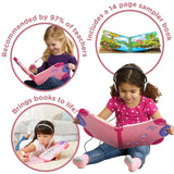 LeapFrog LeapStart Electronic Book, Educational and Interactive Playbook Toy for Toddler and Pre School Boys & Girls 2, 3, 4, 5, 6, 7 Year Olds, Pink,4.59 x 28 x 27 cm - toylibrary.lk