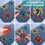 NEW Transmable Fidget Spinner Toy - toylibrary.lk