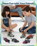 6 Packs Dinosaur Pull Back Cars - toylibrary.lk