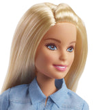 Barbie Travel Doll - Blonde Doll with Puppy & Opening Pink Suitcase - toylibrary.lk