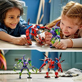 76219 Marvel Spider-Man & Green Goblin Mech Battle Action Figures - toylibrary.lk