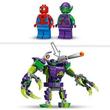 76219 Marvel Spider-Man & Green Goblin Mech Battle Action Figures - toylibrary.lk