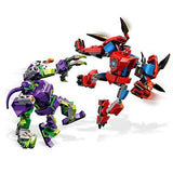 76219 Marvel Spider-Man & Green Goblin Mech Battle Action Figures - toylibrary.lk