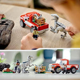 76946 Jurassic World Blue and Beta Velociraptor Capture - toylibrary.lk