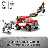 76946 Jurassic World Blue and Beta Velociraptor Capture - toylibrary.lk
