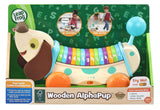 LeapFrog Wooden Alphapup | Wooden Learning & Developmental Toy with Interactive Letter Buttons | Suitable for Ages 12+ Months - toylibrary.lk