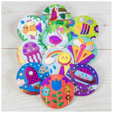 Foil Badges, Craft Kit for Kids - toylibrary.lk
