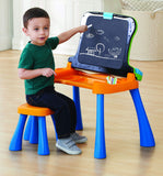 Touch and Learn Activity Desk, Multi-Colour - toylibrary.lk