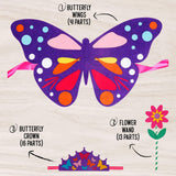 jackinthebox Butterflies Craft kit for kids - toylibrary.lk