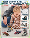 6 Packs Dinosaur Pull Back Cars - toylibrary.lk