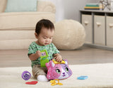 LeapFrog Purrfect Counting Handbag, Baby Interactive Toy for Pretend Play, Musical Toy with Colours and Phrases, Cute Cat Purse with Baby Accessories and Baby Teether, Suitable for 6 Months + - toylibrary.lk