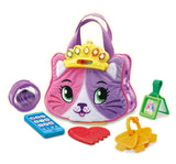LeapFrog Purrfect Counting Handbag, Baby Interactive Toy for Pretend Play, Musical Toy with Colours and Phrases, Cute Cat Purse with Baby Accessories and Baby Teether, Suitable for 6 Months + - toylibrary.lk